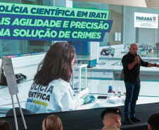 Novo posto da Polícia Científica em Irati beneficia 11 cidades do Centro-Sul