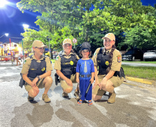 PMPR garante segurança no terceiro dia de Carnaval em Pontal do Paraná