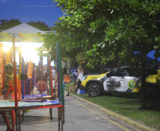 PMPR garante segurança no terceiro dia de Carnaval em Pontal do Paraná