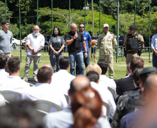 Ratinho Junior entrega 243 drones para monitoramento aéreo das forças de segurança do Paraná