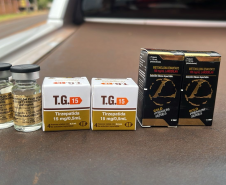 PMPR apreende medicamentos durante fiscalização em São Miguel do Iguaçu