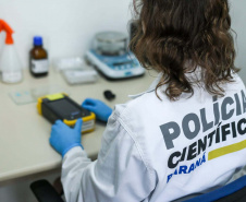 Polícia Científica do Paraná reforça estrutura para análise de drogas no Litoral do Estado