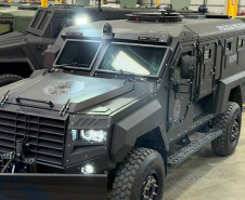 Estado compra sete blindados para operações de segurança de alta complexidade