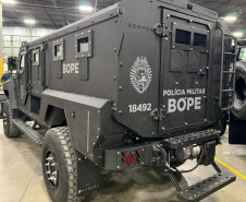 Estado compra sete blindados para operações de segurança de alta complexidade