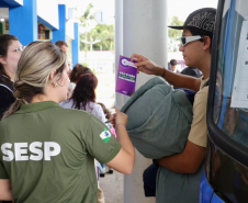 Programa Mulher Segura intensifica ações de conscientização no Litoral durante o Carnaval