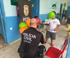 PCPR e Programa Mulher Segura promovem ação com moradores de Guaraqueçaba