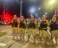 Com policiamento reforçado, Carnaval do Litoral teve redução de 44% nos roubos