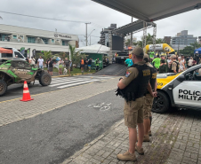 PMPR coordena segurança do Transparaná e acompanha chegada do rally a Guaratuba