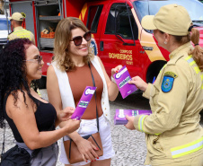 SESP promove ação de combate à violência contra a mulher na capital e em outras 10 cidades