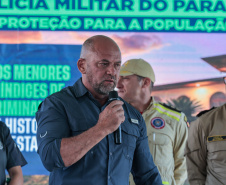 Governador inaugura sede do Comando Regional da PMPR e anuncia reforço na segurança em Pato Branco