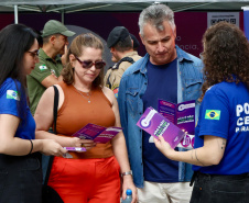 SESP promove ação de combate à violência contra a mulher na capital e em outras 10 cidades