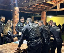 PCPR prende 16 pessoas ligadas ao tráfico de drogas na Região Noroeste do Paraná