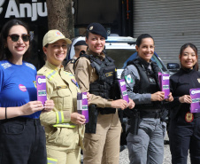 SESP promove ação de combate à violência contra a mulher na capital e em outras 10 cidades