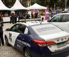 Forças de segurança participam do evento Mulheres em Ação em Curitiba