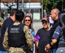 SESP promove ação de combate à violência contra a mulher na capital e em outras 10 cidades