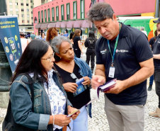 Forças de segurança participam do evento Mulheres em Ação em Curitiba