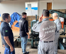 Paraná recebe comitiva nacional para acompanhar políticas de trabalho no sistema prisional