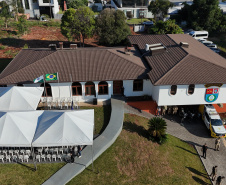 Governador inaugura sede do Comando Regional da PMPR e anuncia reforço na segurança em Pato Branco