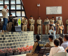 PMPR entrega 54 viaturas e capacita 152 policiais no combate à violência doméstica