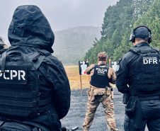 PCPR realiza curso de formação de instrutores de tiro especialistas em fuzil