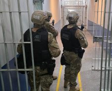 Paraná participa da 10ª Fase da Operação Mute com vistorias em dez unidades prisionais