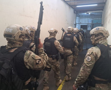 Paraná participa da 10ª Fase da Operação Mute com vistorias em dez unidades prisionais