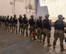 Paraná participa da 10ª Fase da Operação Mute com vistorias em dez unidades prisionais