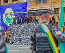 PMPR realiza solenidade de entrega de comando do BPRONE