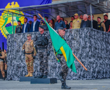 PMPR realiza solenidade de entrega de comando do BPRONE