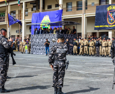 PMPR realiza solenidade de entrega de comando do BPRONE