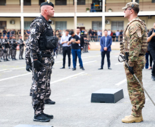 PMPR realiza solenidade de entrega de comando do BPRONE