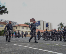 PMPR realiza solenidade de entrega de comando do BPRONE