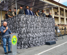 PMPR realiza solenidade de entrega de comando do BPRONE