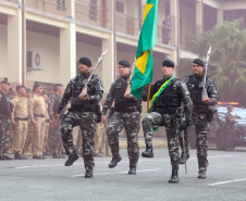 PMPR realiza solenidade de entrega de comando do BPRONE