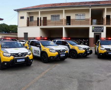 Governo do Paraná entrega 54 novas viaturas para Patrulha Maria da Penha