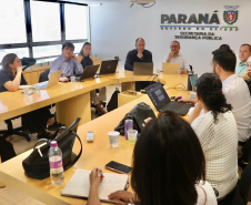 Reunião entre SESP, SEDEF e missão do BID mostra ótimos resultados do Programa Paraná Seguro