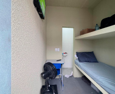 Secretaria da Segurança Pública divulga novas imagens da cela de Filipe Martins em Ponta Grossa