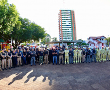 Estado entrega módulo móvel e drone para reforçar segurança na região de Umuarama