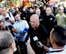 Estado entrega módulo móvel e drone para reforçar segurança na região de Umuarama