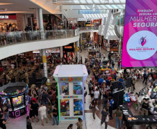 Sinal silencioso que salva vidas integra ação da Segurança Pública no Mês da Mulher