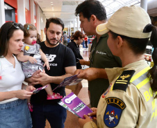 Sinal silencioso que salva vidas integra ação da Segurança Pública no Mês da Mulher