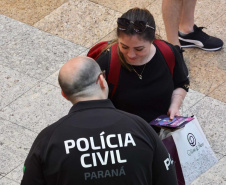 Sinal silencioso que salva vidas integra ação da Segurança Pública no Mês da Mulher
