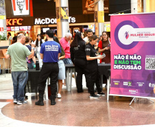 Sinal silencioso que salva vidas integra ação da Segurança Pública no Mês da Mulher