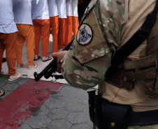 Paraná e Santa Catarina realizam transferência mútua de custodiados em operação conjunta