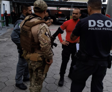 Paraná e Santa Catarina realizam transferência mútua de custodiados em operação conjunta