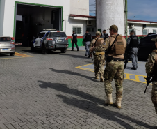 Paraná e Santa Catarina realizam transferência mútua de custodiados em operação conjunta