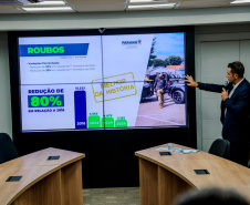 Paraná tem redução de 10% nos homicídios e 22% nos roubos no 1º trimestre de 2026