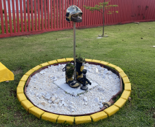 Bombeiros inauguram memorial em Almirante Tamandaré em homenagem aos militares tombados em serviço