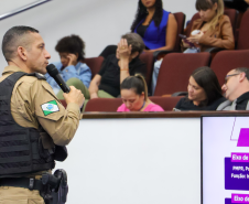 Estado reúne autoridades em Pinhais para fortalecer proteção à mulher e prevenção às drogas