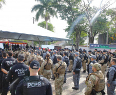 Missão Paraná V leva forças de segurança à Região Metropolitana de Curitiba